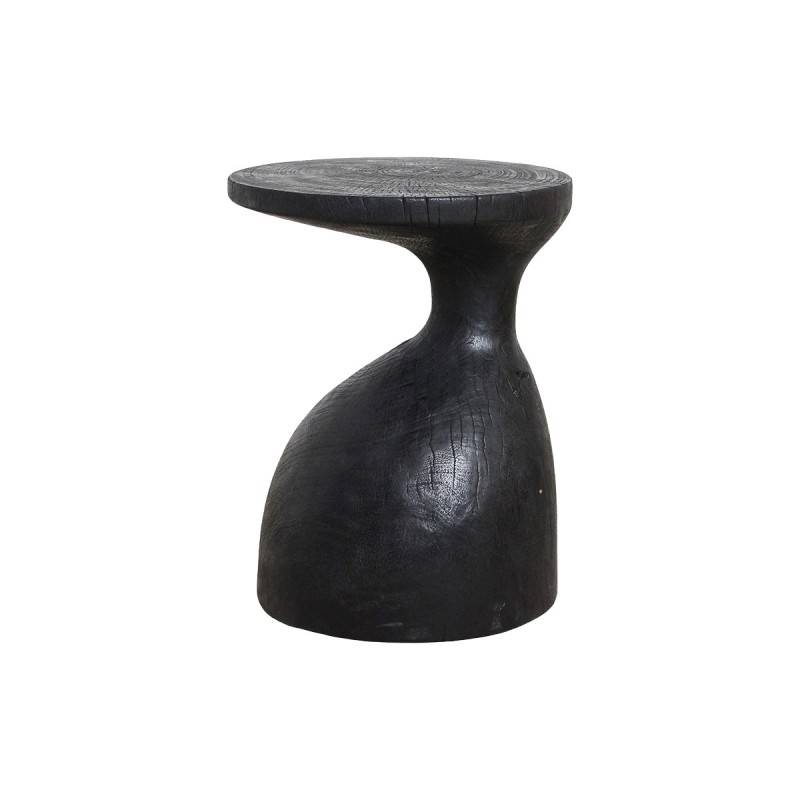 SIDE TABLE LUS TEAKWOOD BLACK - CAFE, SIDE TABLES